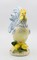 Ceramic Lemon Blue and Yellow Rooster Statue, Home Décor, Gift for Her, Gift for Mom, Kitchen Décor, Farmhouse Décor, Fall Decor